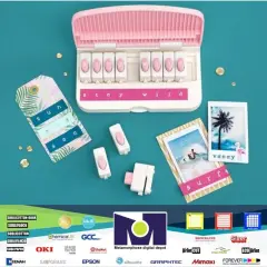 We R Memory Keepers Word Punch Board-Lowercase (27 PIECE) 661437 by American Crafts