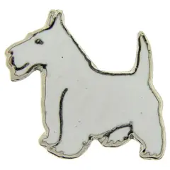Westie Pin 1"