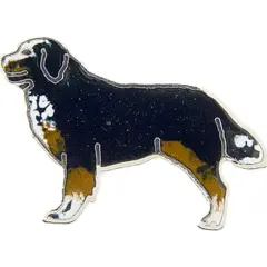 Bernese Dog Pin 1"