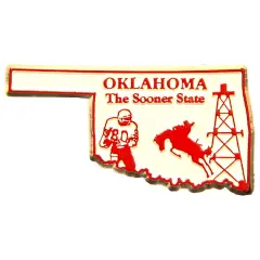 Oklahoma Refrigerator Magnet 2"