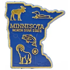 Minnesota Refrigerator Magnet 2"