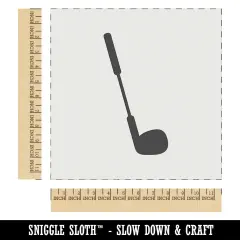 Golf Club Wall Cookie DIY Craft Reusable Stencil