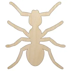 Ant Bug Unfinished Wood Shape Piece Cutout for DIY Craft Projects