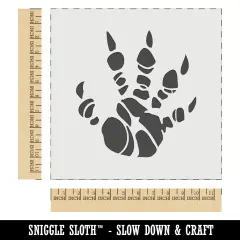 Dragon Claw Footprint Talon Wall Cookie DIY Craft Reusable Stencil