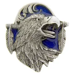 Eagle & Feathers Pin 1"