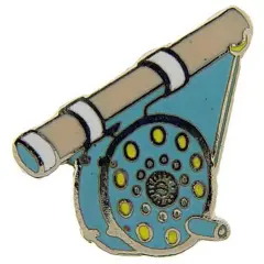 Fly Reel Fishing Pin 1"
