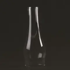 Clear Glass Lamp Chimney, Replacement Hurricane Globe Measures 3 Inch Diameter Base x 12 Inches High for Oil or Kerosene Lanterns