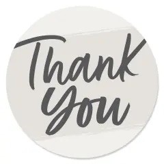 Big Dot of Happiness Champagne Elegantly Simple - Guest Party Favors Circle Sticker Labels - 24 Count