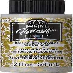 Folkart Glitterific Pop Acrylic Paint 2oz