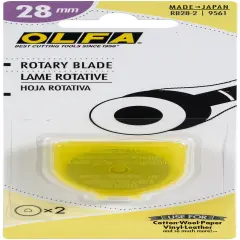 OLFA Rotary Blade 28mm 2/Pkg