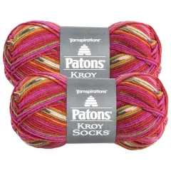 (Pack of 2) Patons Kroy Socks Yarn-Dads Jacquard