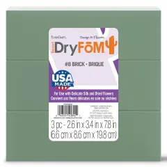 FloraCraft Desert DryFoM Brick 3/Pkg-2.6"x3.4"x7.8"