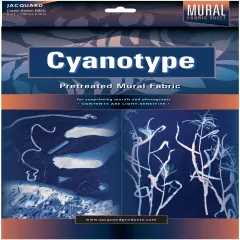 Jacquard Cyanotype Pretreated Mural Fabric 60"X84"