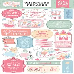 Our Little Princess Chipboard 6"X13"-Phrases