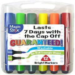 Kwik Stix Magic Stix Markers 12/Pkg-Assorted Colors