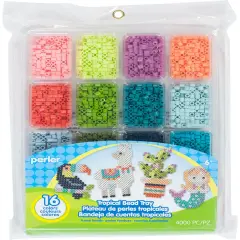 Perler Fused Bead Tray 4,000/Pkg-Tropical