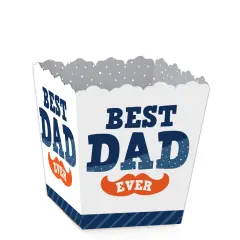 Big Dot of Happiness Happy Father's Day - Party Mini Favor Boxes - We Love Dad Party Treat Candy Boxes - Set of 12
