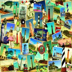 Sunsout Southern Lighthouses 1000 pc Jigsaw Puzzle 70061