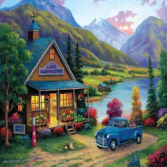 Sunsout Lake Country Store 500 pc Jigsaw Puzzle 62152
