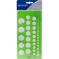 Westcott Circle Template-8"X4"