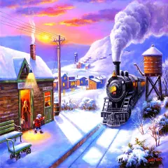 Sunsout Greenville Depot 300 pc Jigsaw Puzzle 40653