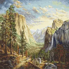 Riding the Range B612L Counted Cross-Stitch Kit