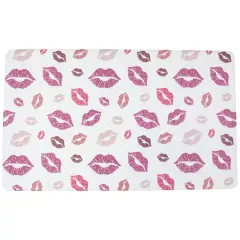 Northlight 29.5" Lips Valentine's Day Kitchen Comfort Mat Multi