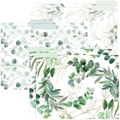 bloom daily planners File Folder Set, Eucalyptus