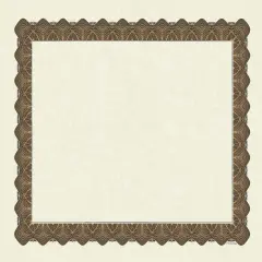 Great Papers! Parchment Certificates with Metallic Border, Gold Border, 8.5" x 11", Printer Compatible, 25 Count