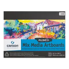 Canson Plein Air Mix Media Artboard Pad - 12" x 16"