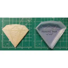 Diamond - Small - Silicone Freshie Mold