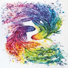 Cross-stitch kit Cha-cha-cha