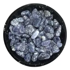 Iolite Tumbled Rough Mini Crystal Chips &ndash; Size 2