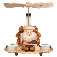 Natural Dwarf Baker Pyramid 8"