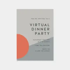 Digital Event Invitation, Virtual