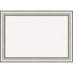 Salon Silver Framed Corkboard, White Cork