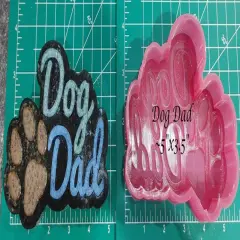 Dog Dad Silicone Freshie Mold