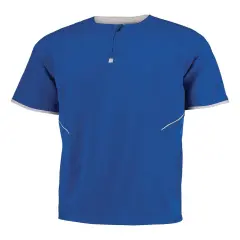 Russell Athletic&reg; Dri Power Zip Pullover T-shirt Royal/ white