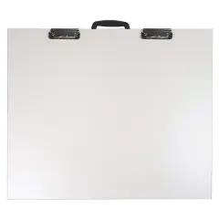 Portable Art/Drawing Studio w/Easy-Fold Legs, White, 20" x 26"