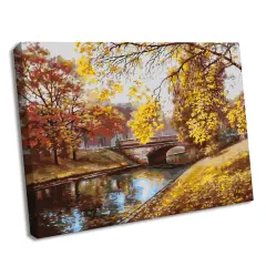 Painting by Numbers kit Autumn landscape KHO2879