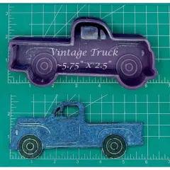 Vintage Truck Silicone Freshie Mold