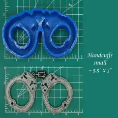 Handcuffs Silicone Freshie Mold - small