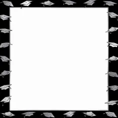 Great Papers! Polished Grad with Silver Foil Stationery Letterhead, Invitations and Announcements, Printer Friendly, 8.5"x11", 40 Pack