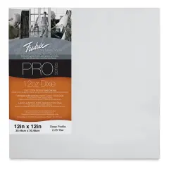 Fredrix Pro Series Dixie Museum Profile Canvas - 12" x 12", 2-1/4" Profile