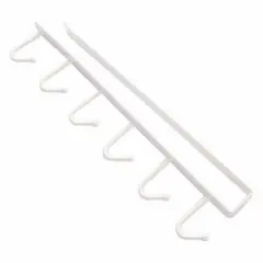 Kitcheniva 6 Hook Holder Hang Cabinet Shelf Rack Organizer