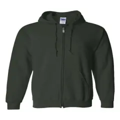 Gildan&reg; Heavy Blend Full Zip Hooded Sweatshirt Forest