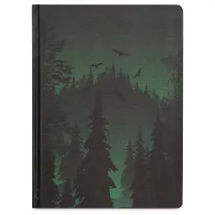 Cognitive Surplus Dark Matter Notebook - Twilight in the Evergreen