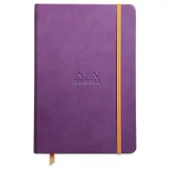 Rhodiarama Hardcover Notebook - Purple, A5