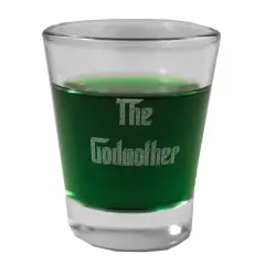 2oz Godmother Shot Glass