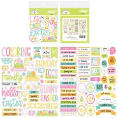 Doodlebug Odds & Ends Chit Chat Die-Cuts-Bunny Hop